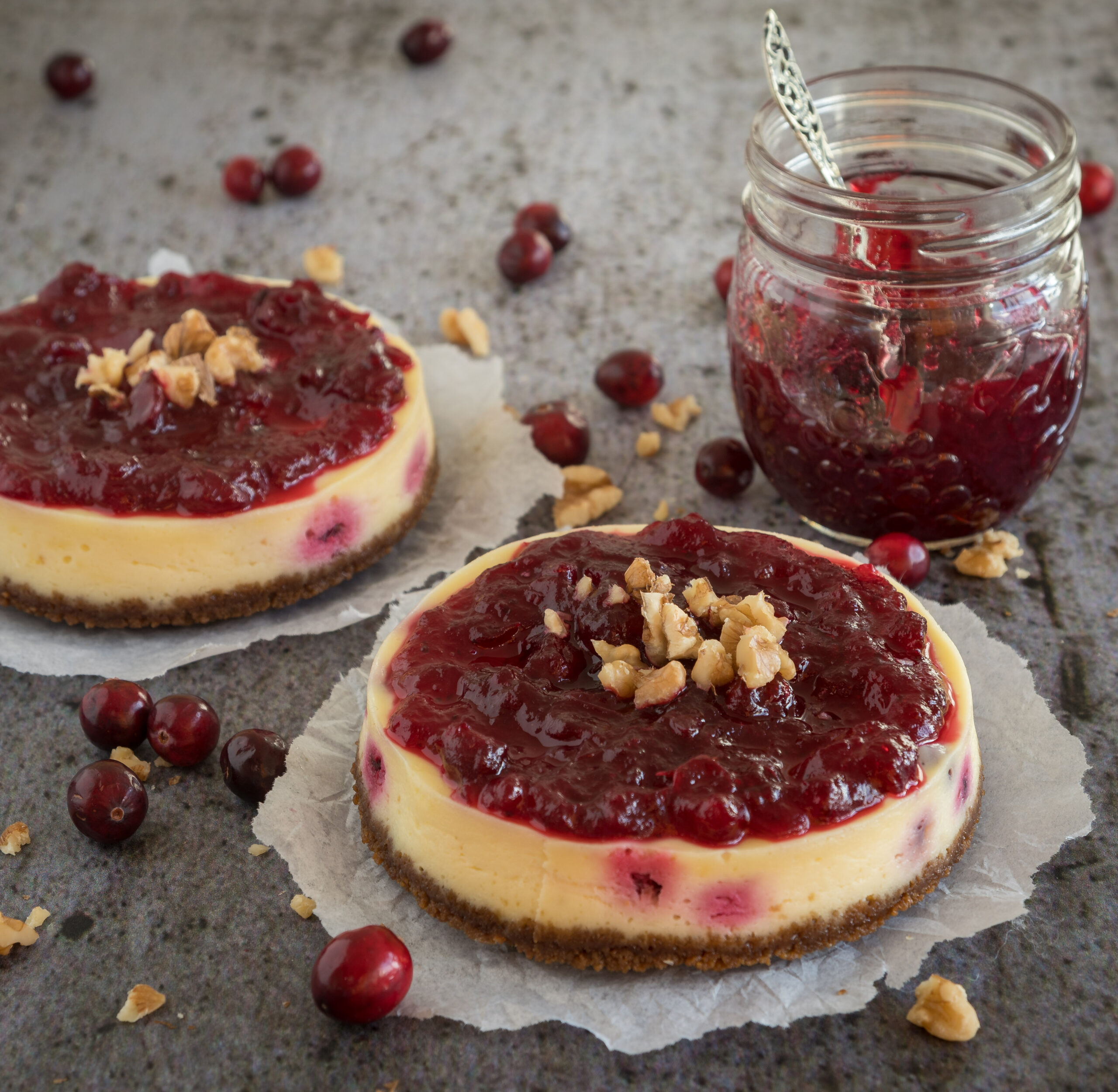 Cranberry cheesecake glutenvrij - MDphotos